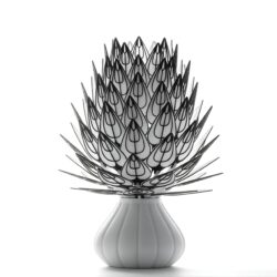 “The Flora” – Lotus Bloom Layered Table Lamp