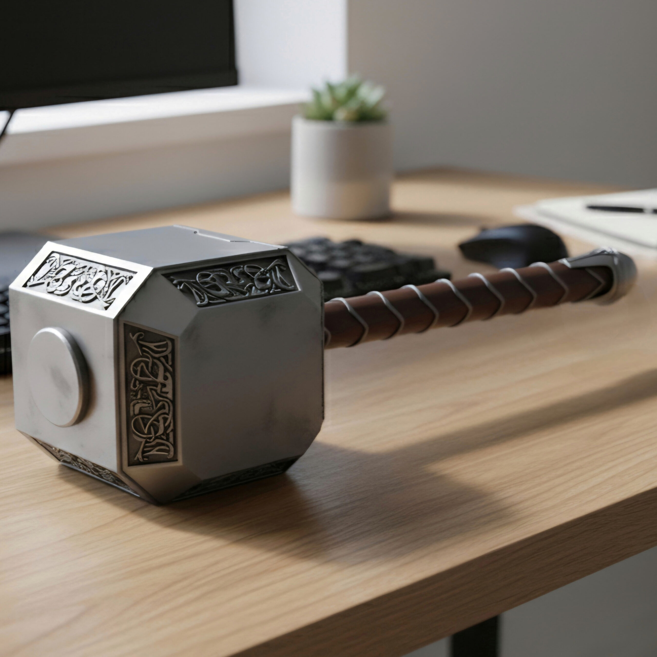 "The Almighty Hammer" - Mjolnir Prop Replica - Image 4