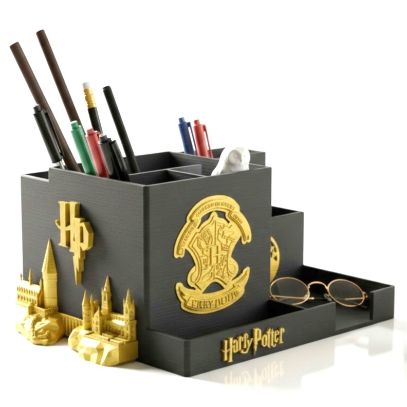 Hogwarts Castle & Crest Stationary Organizer - Image 10