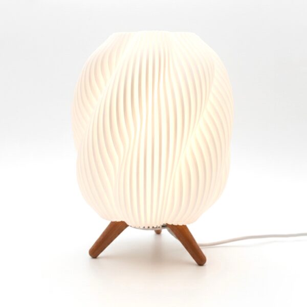 “The Aura” – Twisted Ambient Glow Lamp