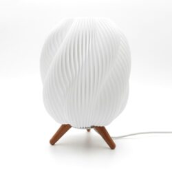 “The Aura” – Twisted Ambient Glow Lamp