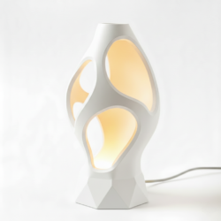 Voronoi Sculptural Table Lamp