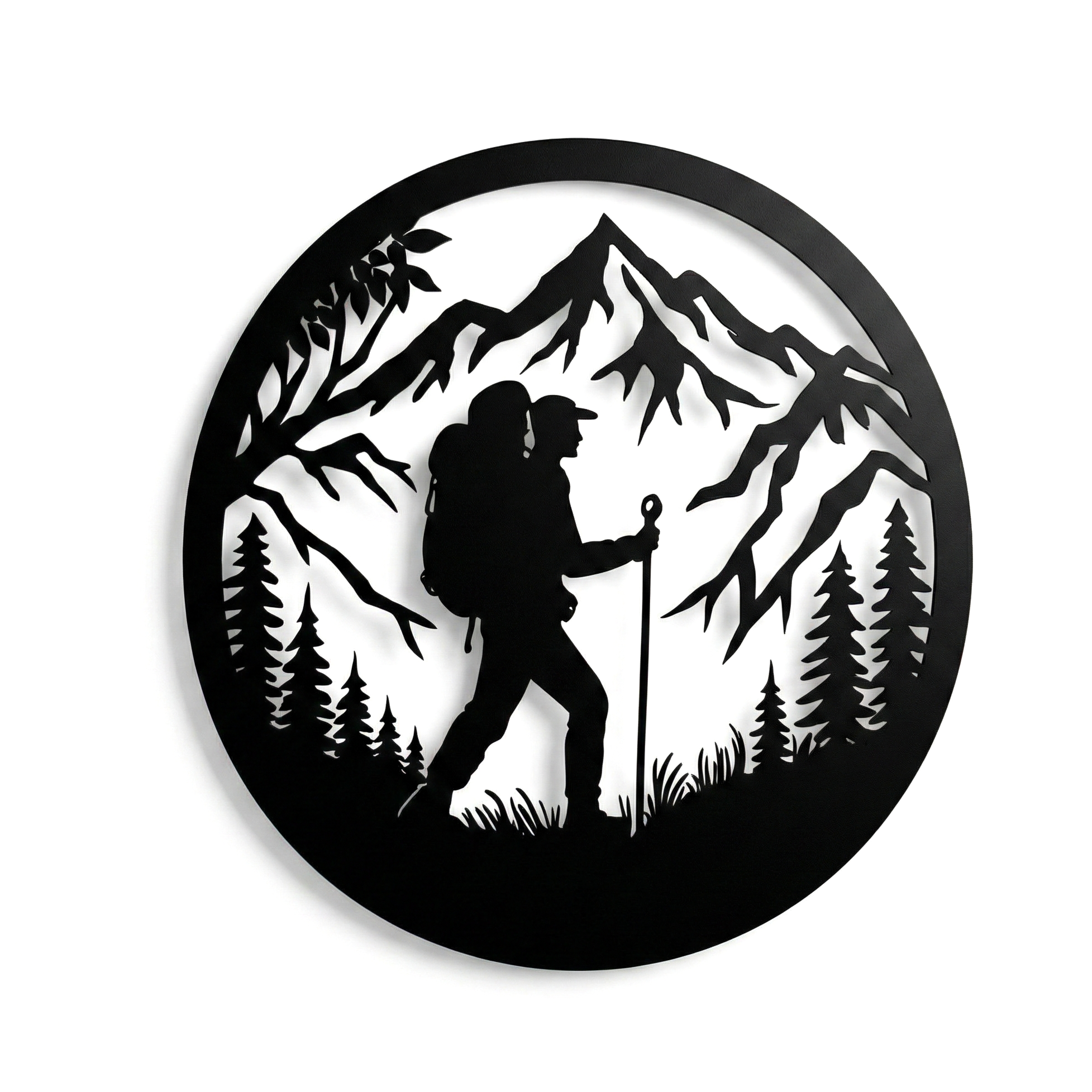 Hiker Silhouette Wall Hung / Table Lamp - Image 8