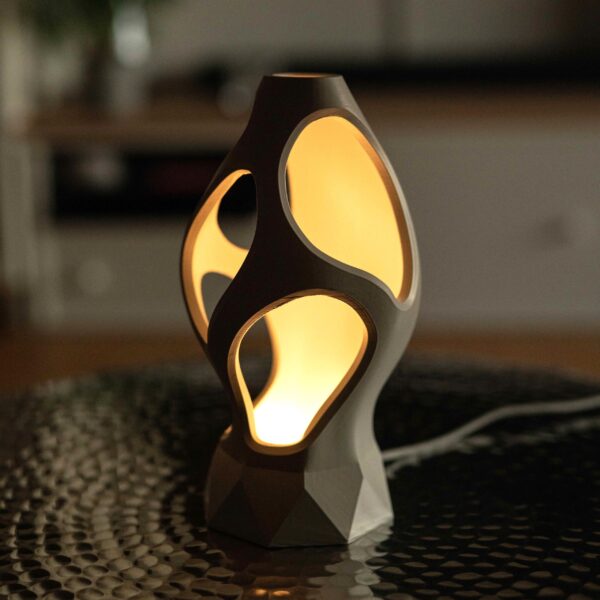 Voronoi Sculptural Table Lamp